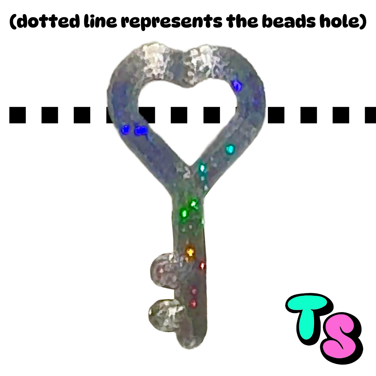 KEY TO MY HEART BEAD