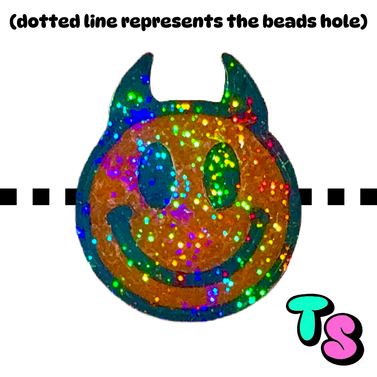 SINISTER SMILEY BEAD