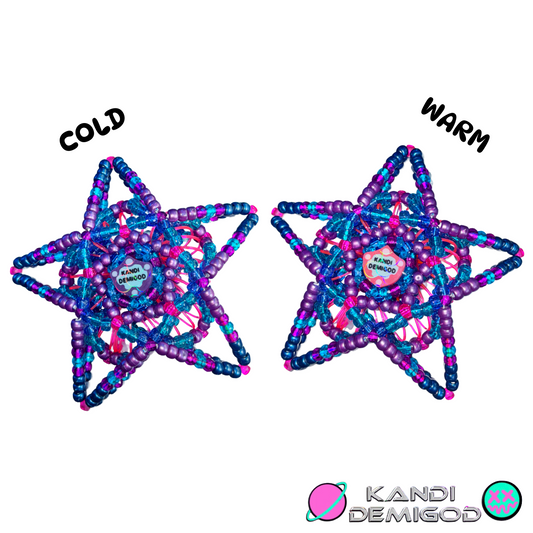 KANDI DEMIGOD • KANDI SLINKY STAR NECKLACE