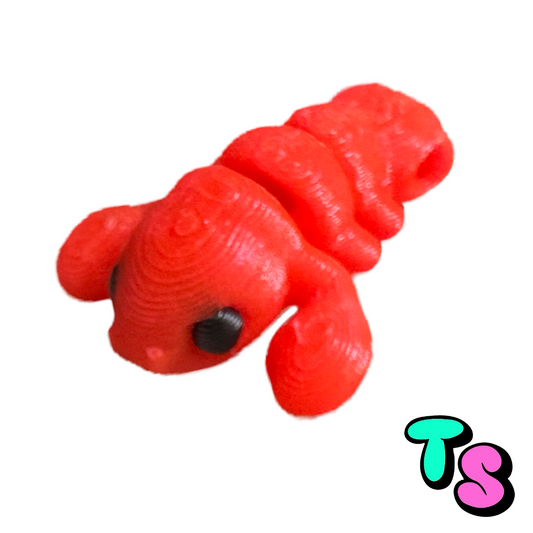 LARRY THE LOBSTER FIDGET BEAD