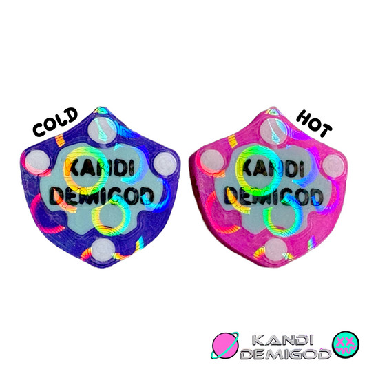 KANDI DEMIGOD • SHIELD BEAD